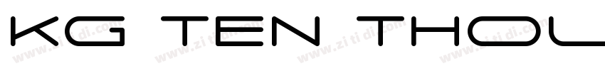 KG Ten Thousand Rea字体转换 KG Ten Thousand Rea字体转换